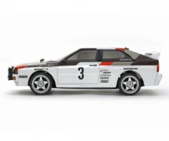 Tamiya 58667Audi Quattro A2 1/10 On-Road Fahrzeug 4WD TT-02 Bausatz