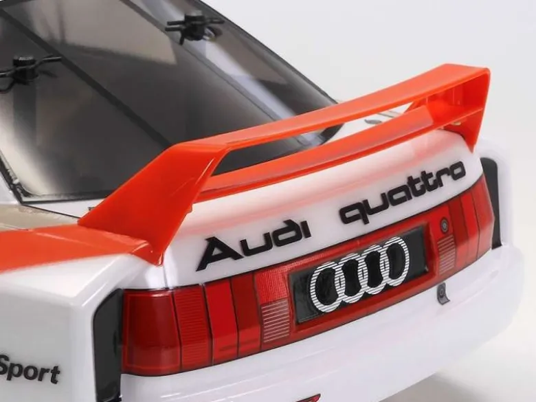 Tamiya 58744Audi 90 quattro Racing TT-02 4WD Bausatz mit Regler, 1:10