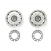 Tamiya 565201:14 Aufliegerfelge 30mm (2) Chrom matt