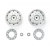 Tamiya 565191:14 Aufliegerfelge 30mm 6K (2) Chrom matt