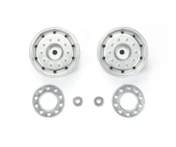 Tamiya 565191:14 Aufliegerfelge 30mm 6K (2) Chrom matt