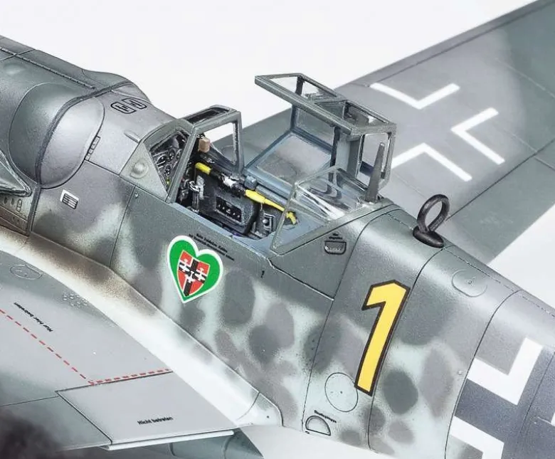 Tamiya 60790Bf-109 G-6 Messerschmitt, Plastikbausatz, 1:72