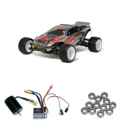Tamiya 58610BLAqroshot 1/10 Truggy DT-03T Brushless-Edition + Kugellager