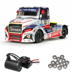 Tamiya 58661BLBuggyra Racing Fat Fox TT-01E Truck Brushless Edition, Lager