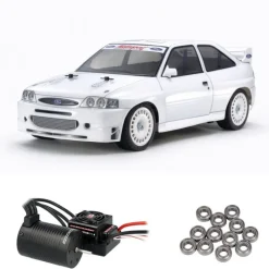 Tamiya 58691BLFord Escort Custom TT-02 4WD 1:10 Bausatz Brushless Edition