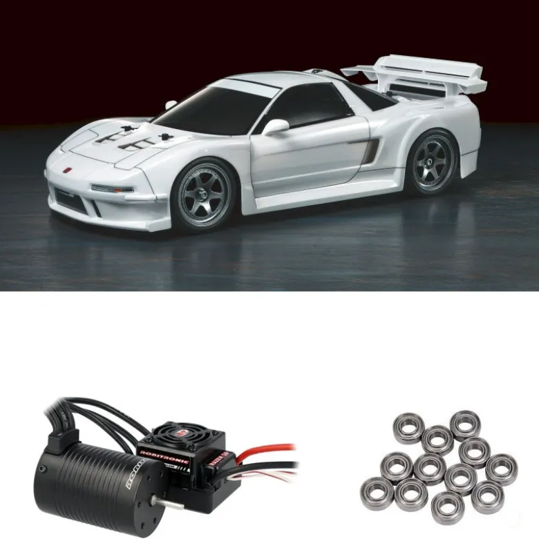 Tamiya 58739BLHonda NSX 1998 Racing TT-02 4WD 1:10 Bausatz Brushless Ed.