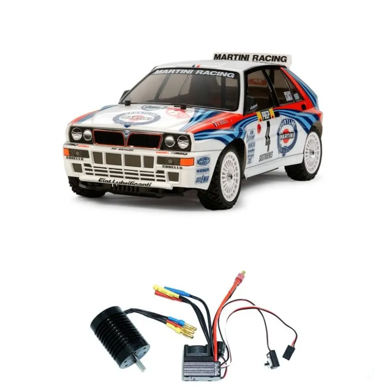 Tamiya 58569BLLancia Delta HF Integrale 1:10 XV-01 Brushless-Edition