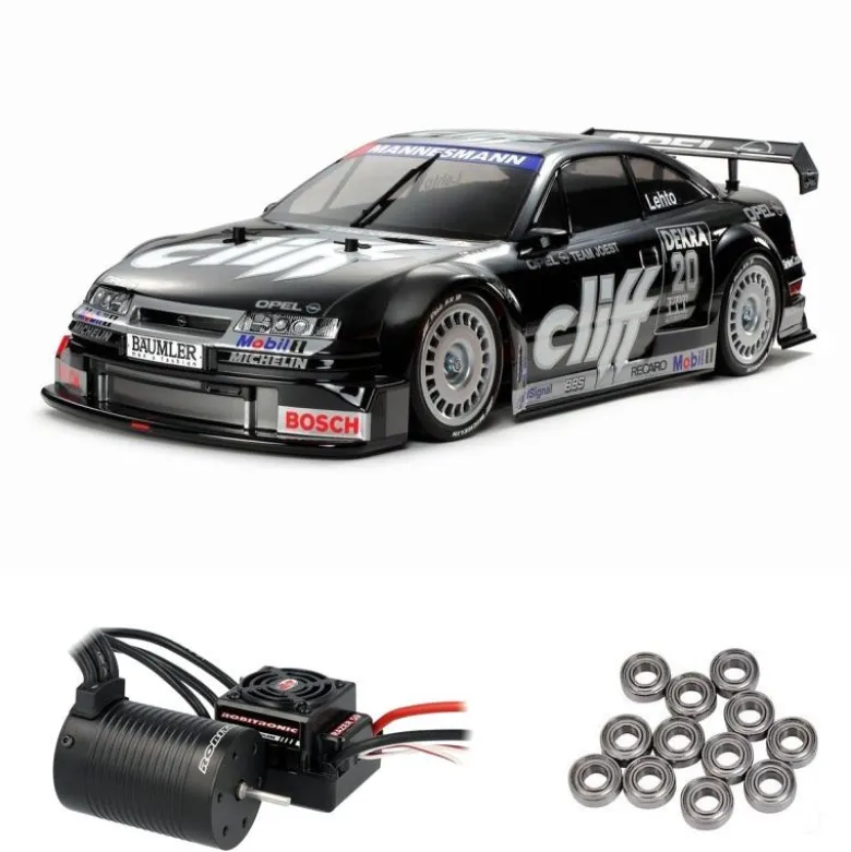 Tamiya 58701BLOpel Calibra V6 Cliff TT-01E 1:10 Bausatz Brushless Edition