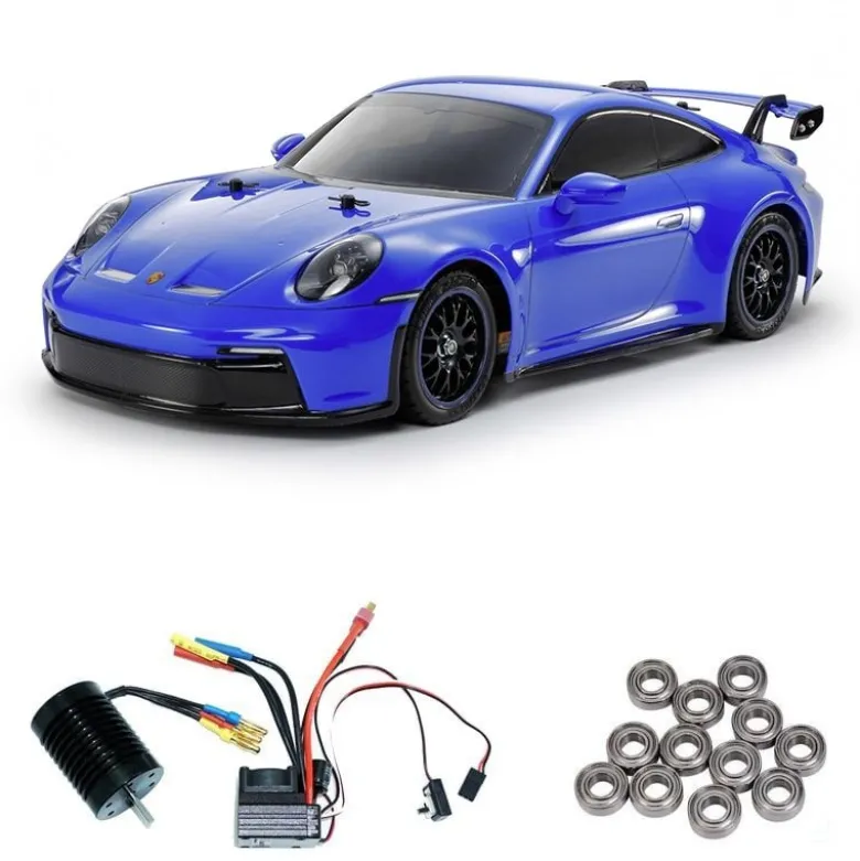 Tamiya 58712BLPorsche 911 GT3 (992) TT-02 Bausatz 1:10 Brushless-Edition