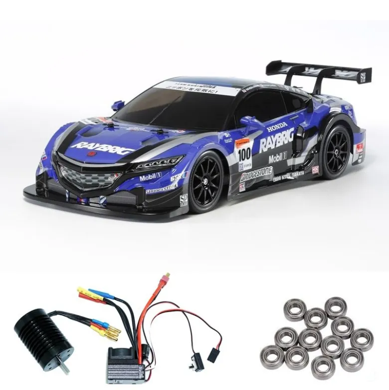 Tamiya 58599BLRAYBRIG NSX Concept-GT (TT02) Brushless-Edition + Kugellager