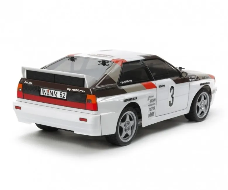 Tamiya 58667BLSETAudi Quattro A2 1/10 4WD TT-02 Brushless Komplettset
