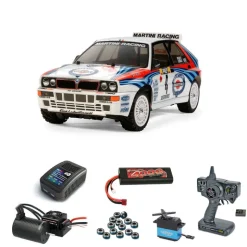 Tamiya 58570BLSETLancia Delta HF Integrale TT02 1:10 4WD Kit Brushless Set