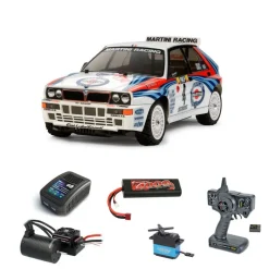Tamiya 58569BLSETLancia Delta HF Integrale 1:10 XV-01 Brushless Komplettset