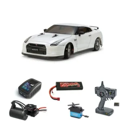 Tamiya 58623BLSETNissan GT-R Drift TT-02D 1:10 Brushless-Edition Komplett-Set