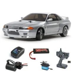 Tamiya 58651BLSETNissan Skyline GT-R (R32) TT-02D 1:10 Brushless Komplettset