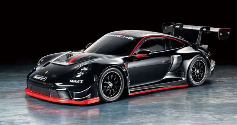 Tamiya 58745BLSETPorsche 911 GT3 R (992) TT-02 4WD Bausatz,1:10 Brushless Set