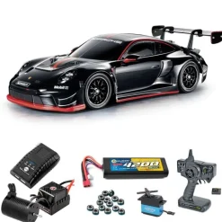Tamiya 58745BLSETPorsche 911 GT3 R (992) TT-02 4WD Bausatz,1:10 Brushless Set