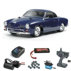 Tamiya 58677BLSETVW Karmann Ghia 2WD 1/10 M-06L Brushless Komplettset
