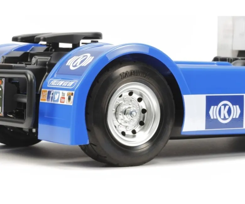 Tamiya 58632BLTeam Hahn Racing MAN TGS TT-01E Brushless-Edition + Lager