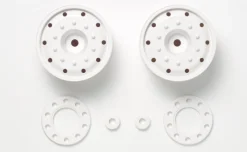 Tamiya 565431:14 Breitfelge Trailer 30mm weiss 12mm-Mitnehmer