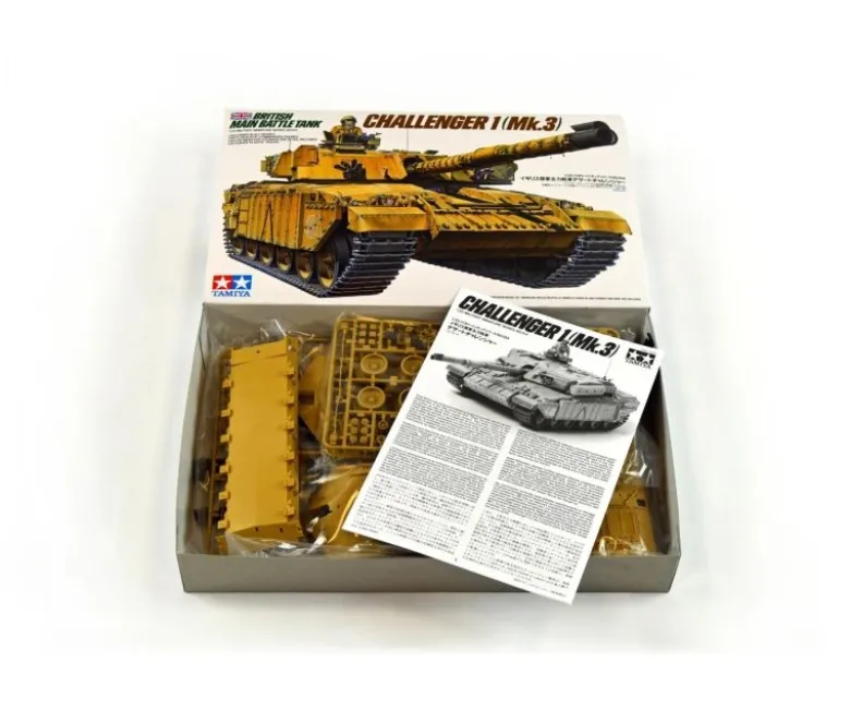 Tamiya 35154Britischer KPz Challenger 1 Mk.III, Plastikbausatz, 1:35