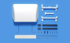 Tamiya 56546Dachspoiler für 1/14 Truck - white Edition