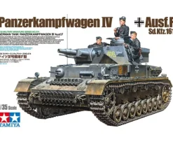 Tamiya 35374Deutscher Panzerkampfwagen IV Ausf. F L24/75mm 1:35 Bausatz
