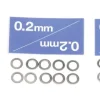 Tamiya 53587Distanzscheiben Set 5mm Passscheiben 30 Stück 0,1 0,2 0,3mm