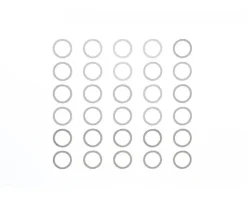 Tamiya 53588Distanzscheiben Set 10mm Passscheiben 30 Stück 0,1 0,2 0,3mm
