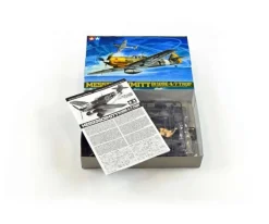 Tamiya 61063Dt. Messerschmitt BF109E-4/7 Trop, Plastikbausatz, 1:48