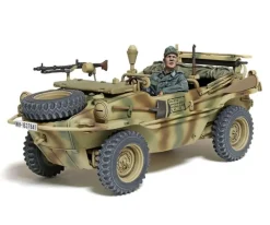Tamiya 35393Dt. Schwimmwagen T166 breit, Plastikbausatz, 1:35