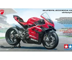 Tamiya 14143Ducati Superleggera V4 mit Renn-Kit, Modellbausatz 1:12