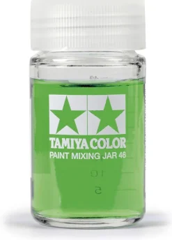 Tamiya 81042Farb-Mischglas rund 46ml m. Skala