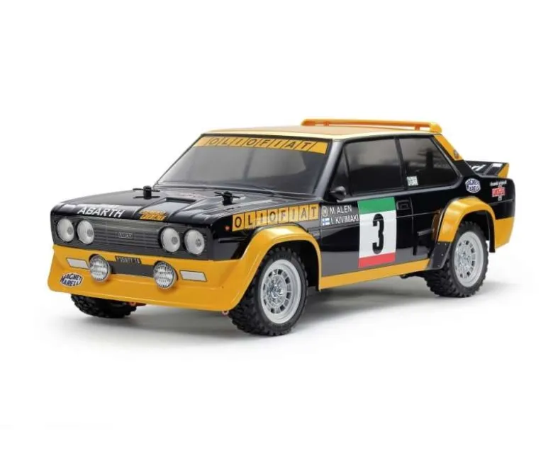 Tamiya 58723Fiat 131 Abarth Olio Fiat MF-01X 4WD Rallye 1:10 Bausatz