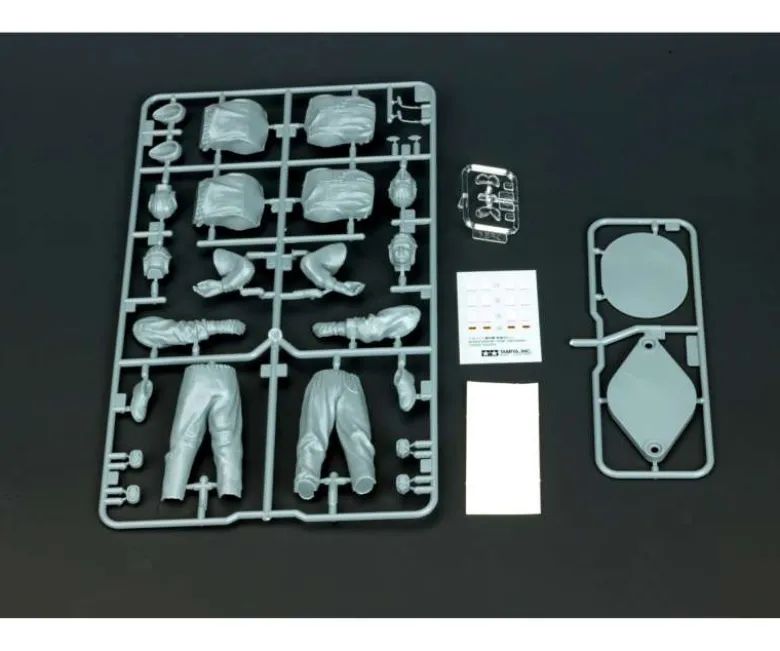 Tamiya 36309Figuren Bundeswehr Besatzung Leopard (2), Bausatz, 1:16