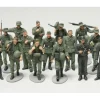 Tamiya 32530Figuren-Set Deutsche Infanterie Manöver (15), Bausatz, 1:48