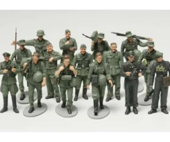 Tamiya 32530Figuren-Set Deutsche Infanterie Manöver (15), Bausatz, 1:48