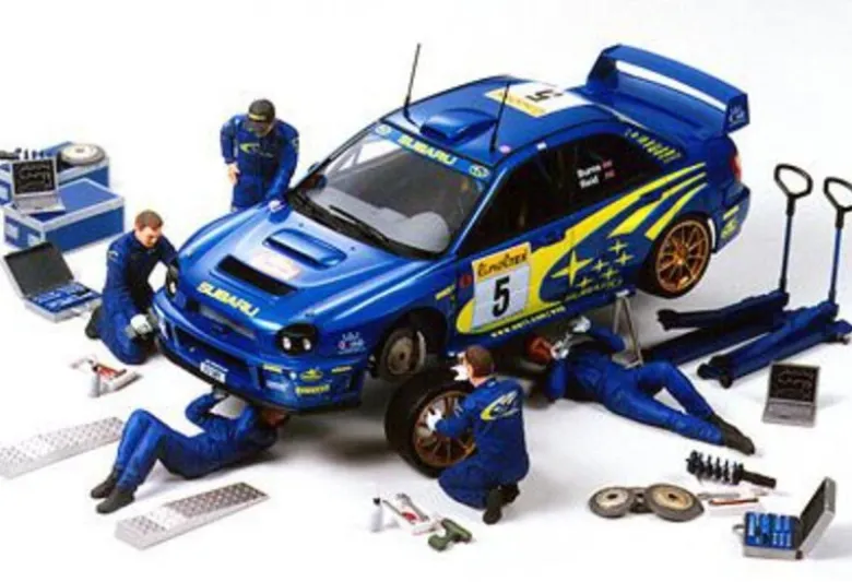 Tamiya 24266Figuren-Set Rally Mechaniker 1:24 (5)
