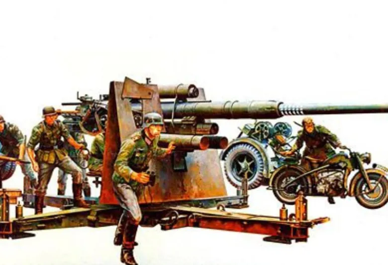 Tamiya 35017FLAK 8,8 KANONE 36/37 1:35