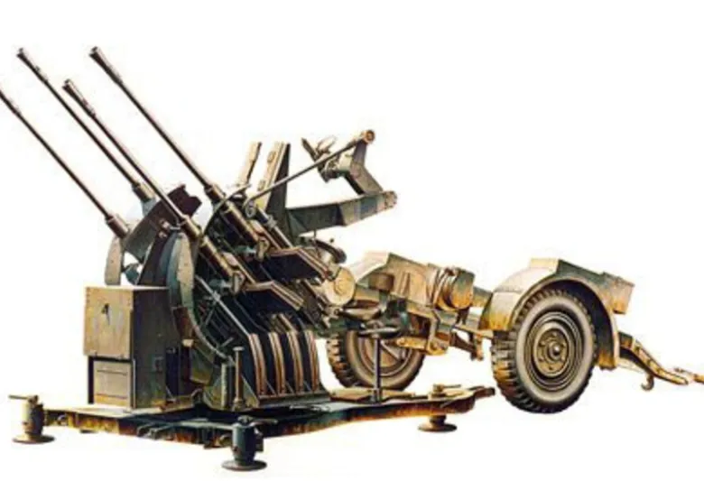 Tamiya 35091FLAKVIERLING 38 SDAH 52 2CM 1:35