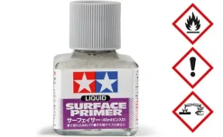 Tamiya 87075Grundierung flüssig grau 40ml Kunststoff Metall Holz