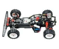 Tamiya 58737Hotshot II 2024 4WD Buggy 1:10 Bausatz, lackierte Karosserie