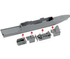 Tamiya 31037JMSDF FFM-1 Mogami Mehrzweckfregatte, Plastikbausatz, 1:700 Militärschiff