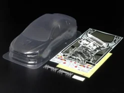 Tamiya 51376Karosserie Satz Mitsubishi Lancer Evo, 1:10 unlackiert