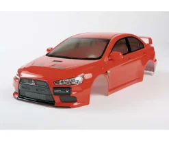 Tamiya 51376Karosserie Satz Mitsubishi Lancer Evo, 1:10 unlackiert