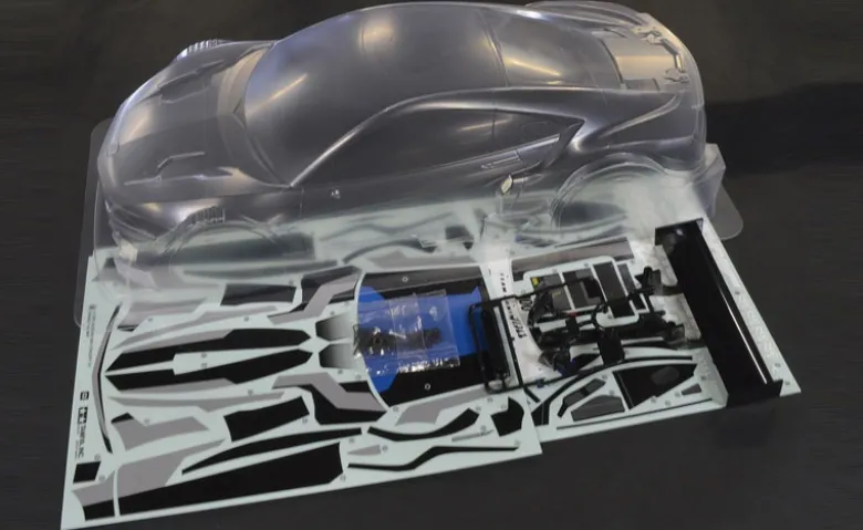 Tamiya 51563Karosserie-Satz RAYBRIG NSX Concept-GT, 1:10, unlackiert