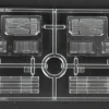 Tamiya 300115192K-Teile Lampengläser für Mercedes-Benz 1838 + 1850