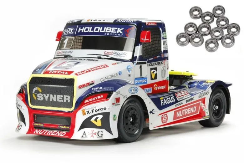 Tamiya 58661KUBuggyra Racing Fat Fox TT-01E Truck 1:14 inkl. Kugellager