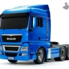 Tamiya 56370KUMAN TGX 26.540 3-Achs 6x4 Hellblau Metallic 1:14 +Kugellager