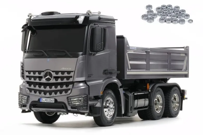 Tamiya 56357KUMercedes Benz Arocs 3348 3-Achs Hinterkipper + Kugellager